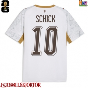 Tjeckien Patrik Schick #10 Bortatröja VM 2026 Kortärmad